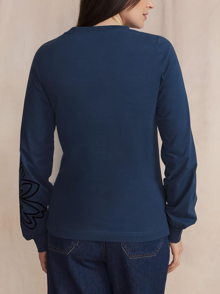 T-shirt manches longues femme BECKYTEE Minuit 2/5
