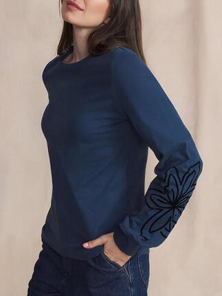T-shirt manches longues Femme BECKYTEE Sapin