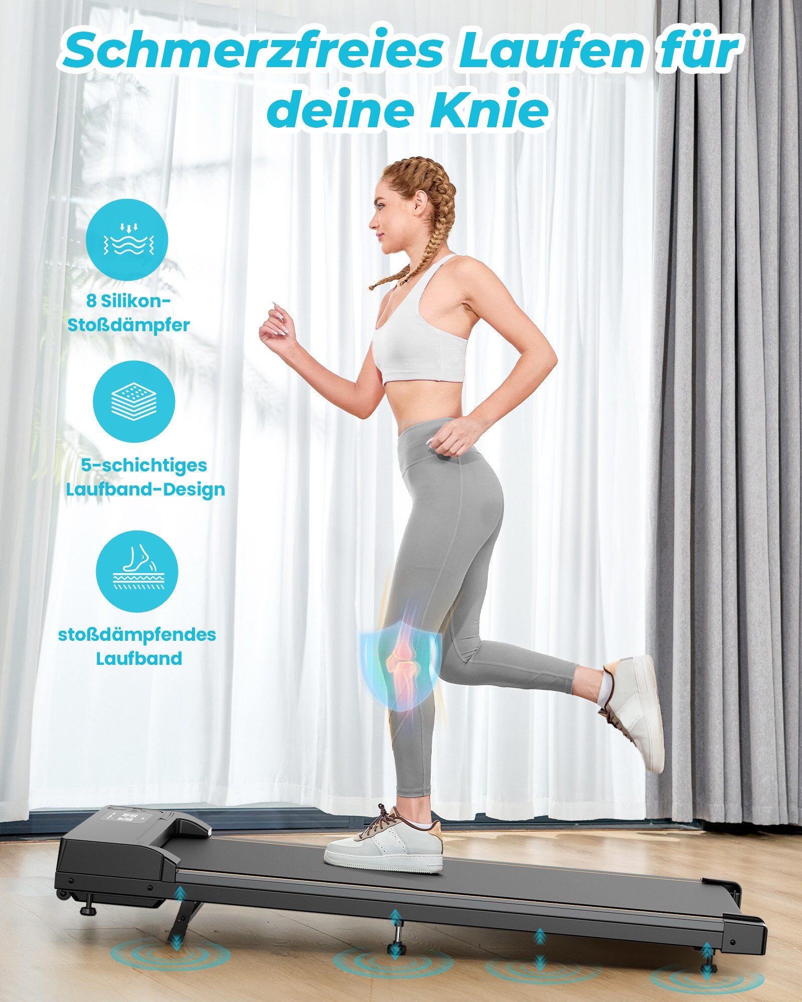 Tapis de course pliable pour marche et jogging jusqu'à 6 km/h 6/7