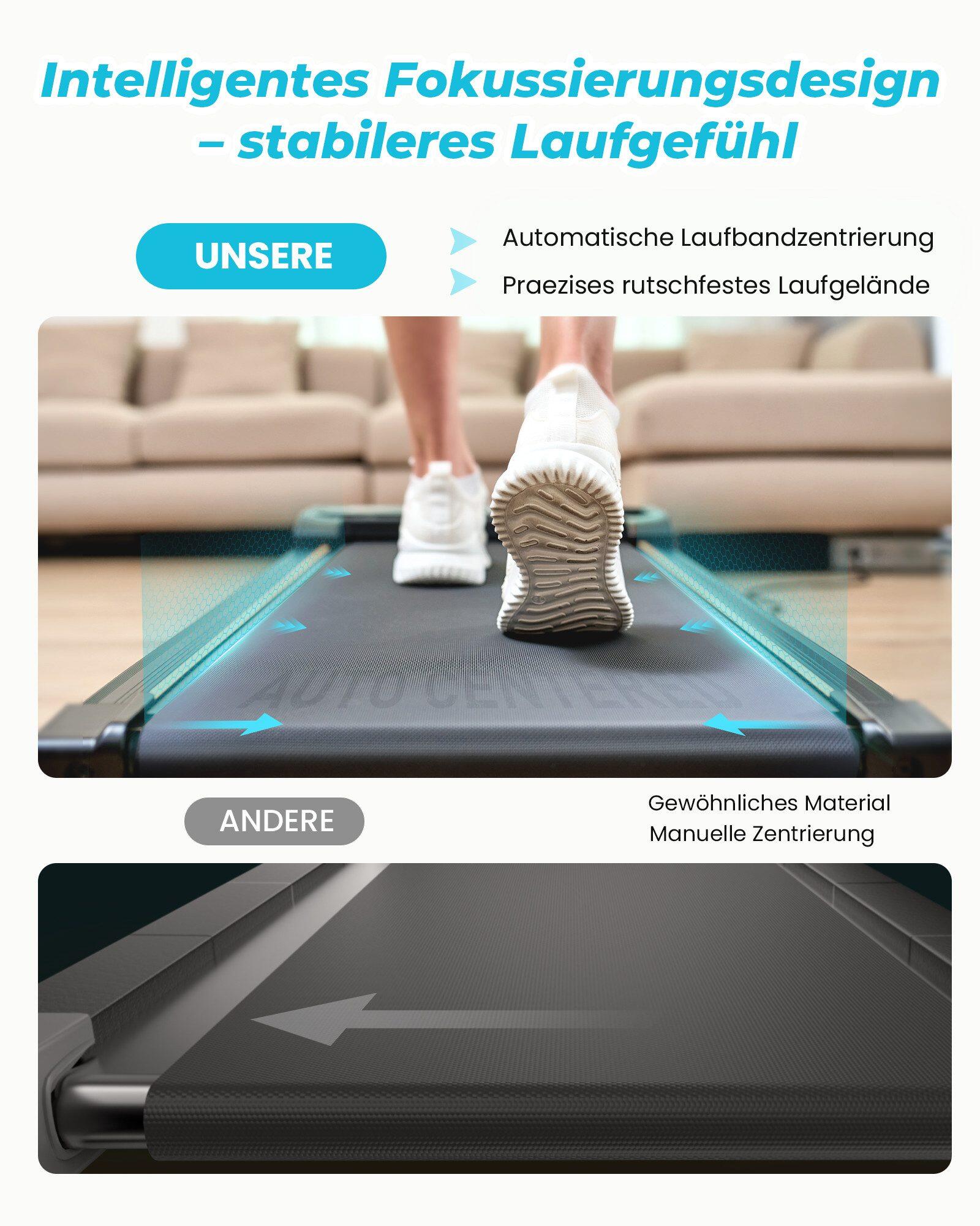 Tapis de course pliable pour marche et jogging jusqu'à 6 km/h 7/7