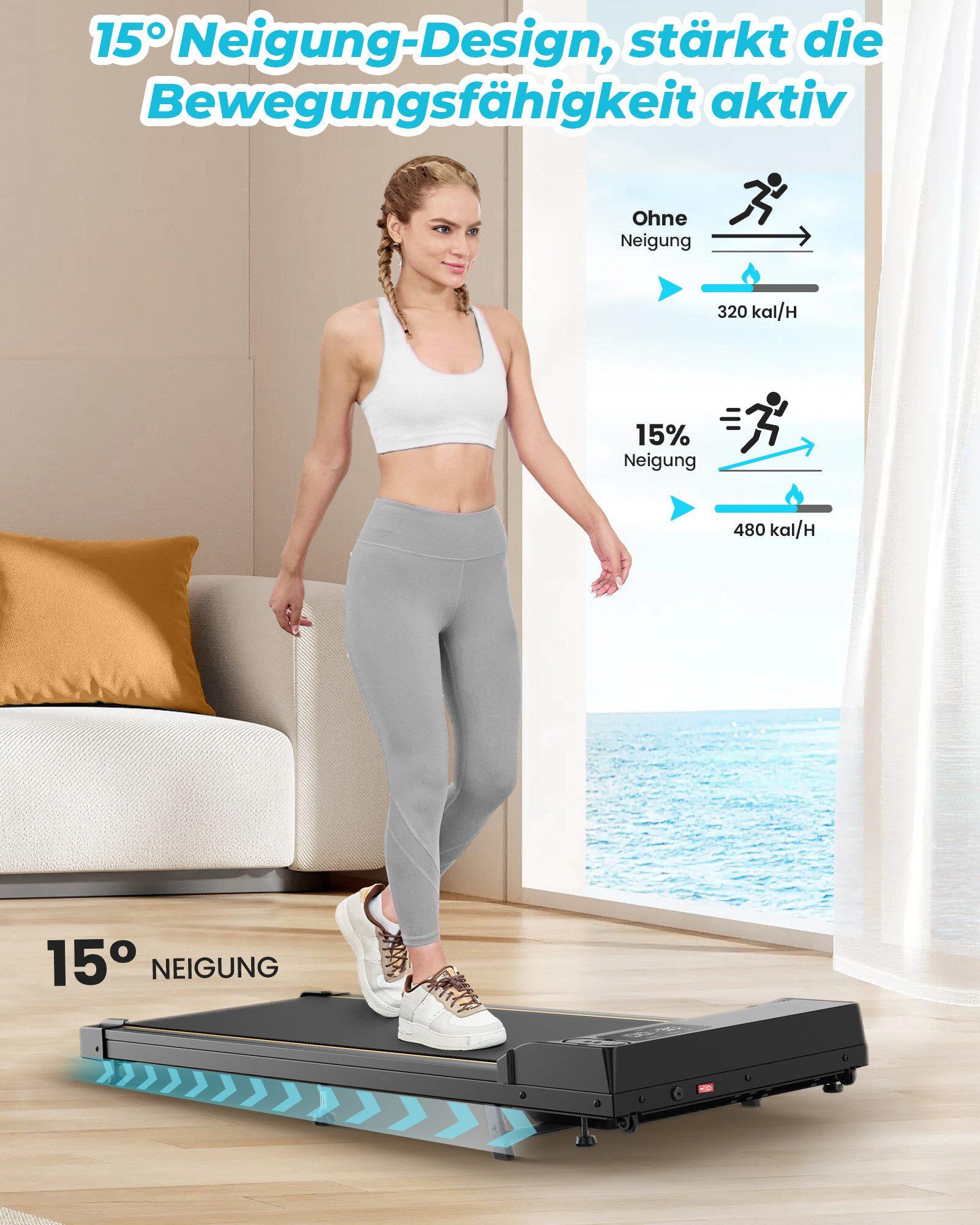 Tapis de course pliable pour marche et jogging jusqu'à 6 km/h 4/7