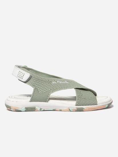 Sandales plates Femme - JAZZFIT Argile Goyave Camo