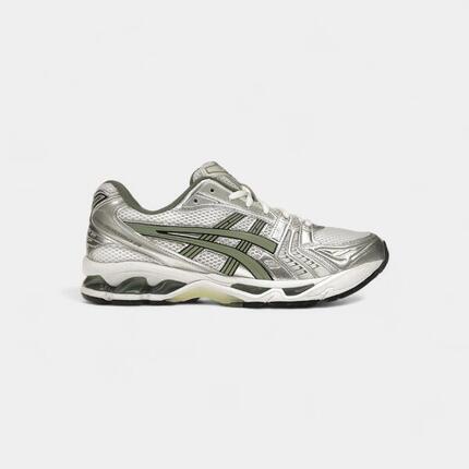 ASICS Gel-Kayano 14 White Pure Silver Slate Grey Sage
