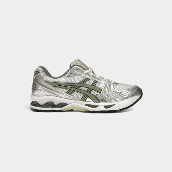 ASICS Gel-Kayano 14 White Pure Silver Slate Grey Sage