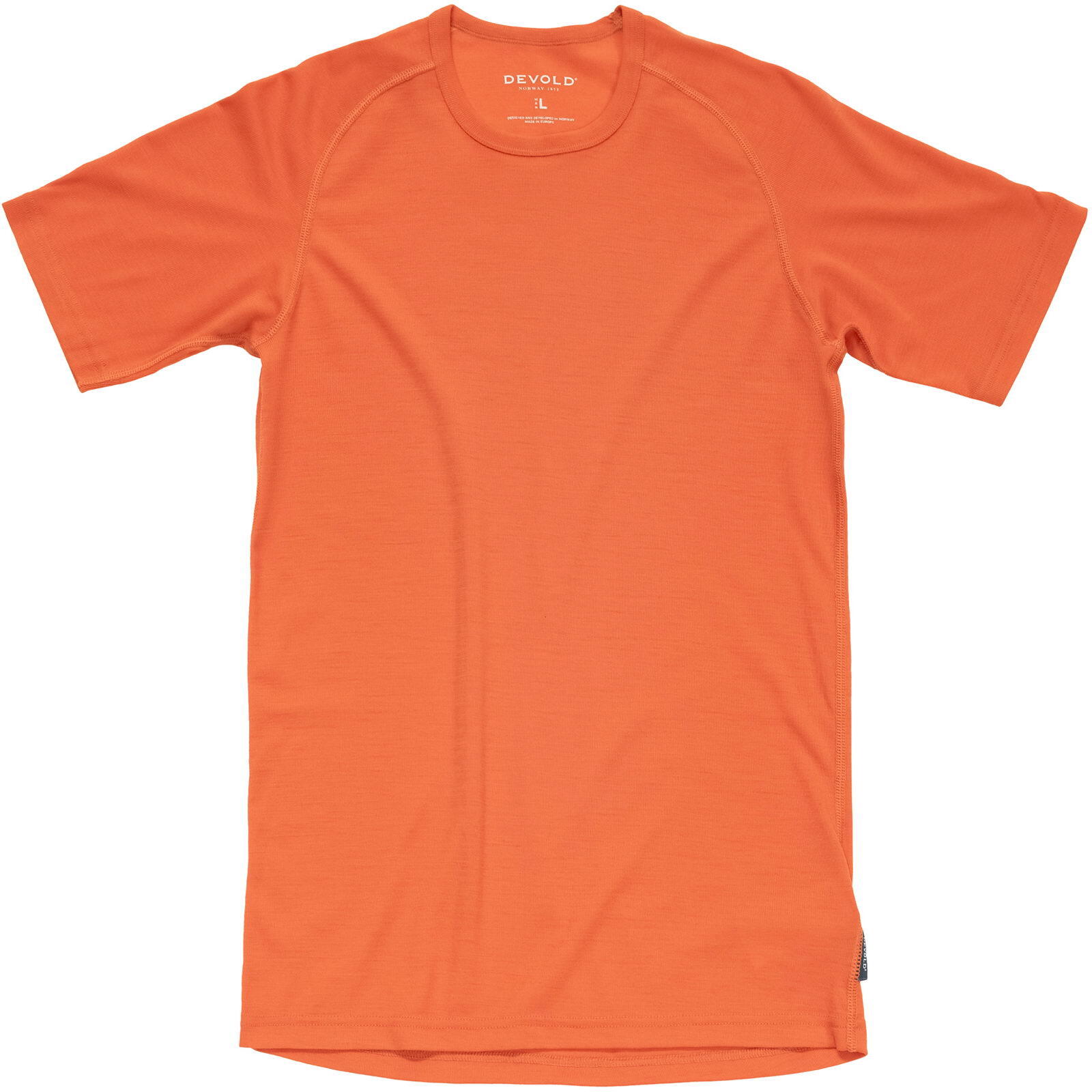 Funktionsshirt Lauparen Merino 190 Base Tee Man brick 1/1