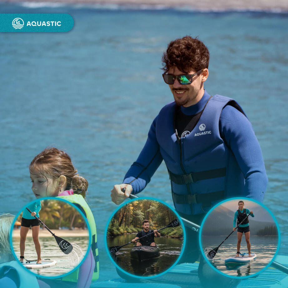 Remo SUP/Kayak AQUASTIC de 3 peças 5/7