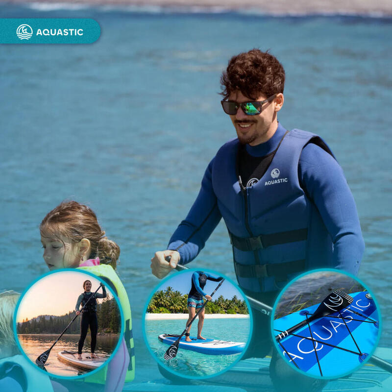 Vâslă SUP AQUASTIC 3 piese, 140-180 cm