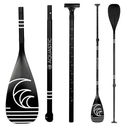 AQUASTIC 3-teiliges SUP-Paddel, 140-180 cm