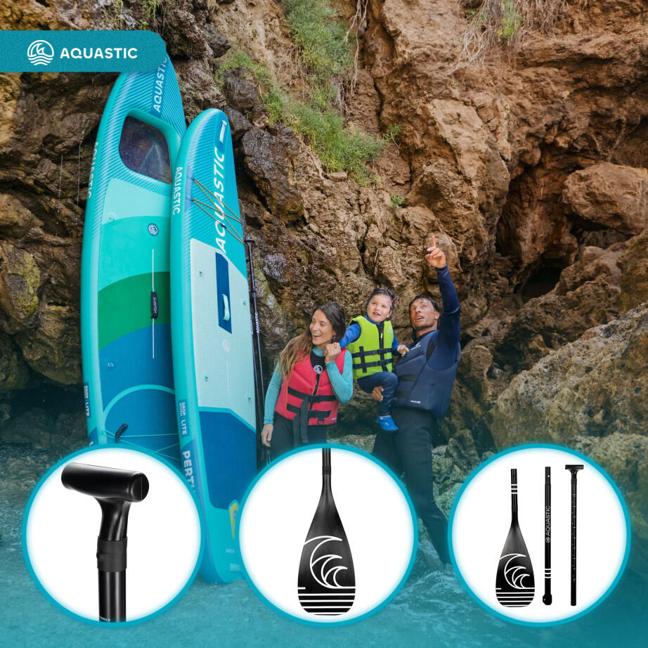 Pagaie SUP AQUASTIC 3 pièces, 170-220 cm 4/7