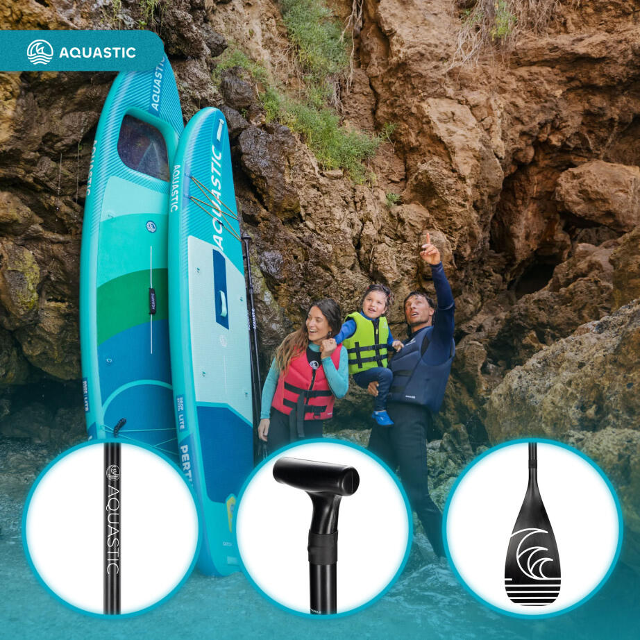 Pagaie SUP AQUASTIC 2 pièces, 170-220 cm 4/7