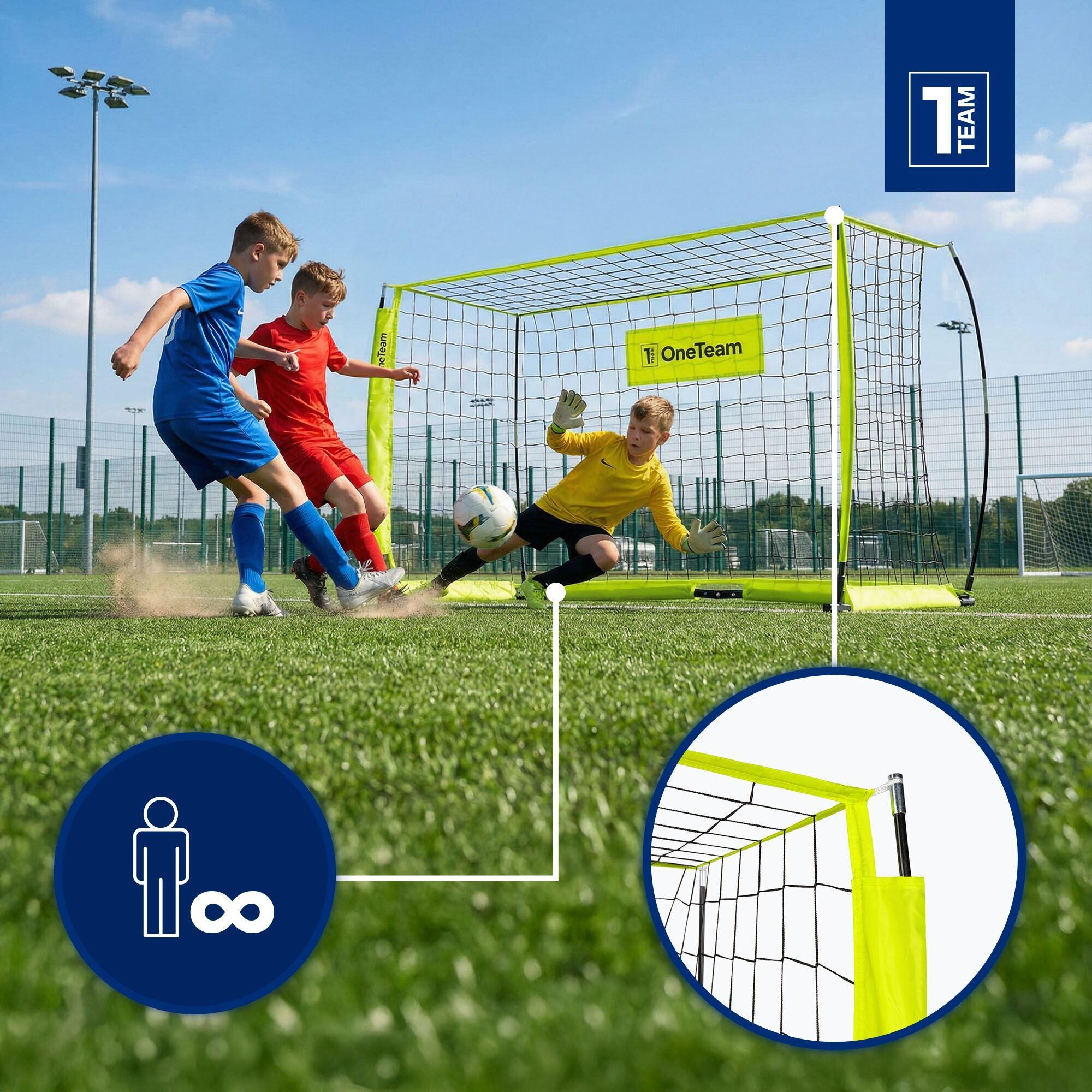 Bramka do piłki nożnej OneTeam Flex Square 3/7