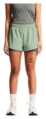 Craft Adv Essence 2 Short de running 2-en-1 femme - Glacial, taille L