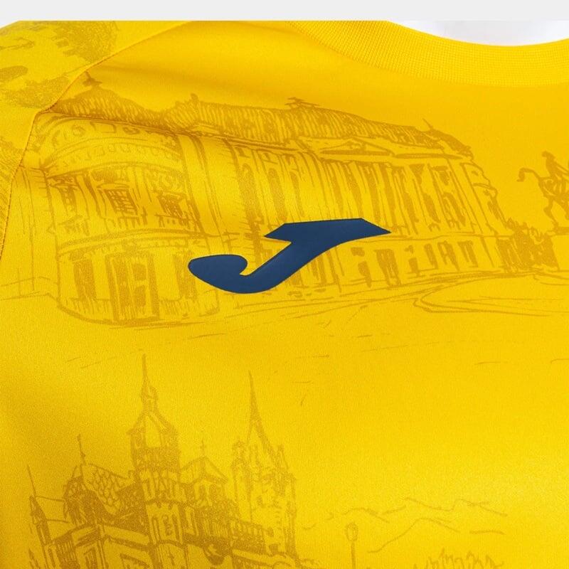 Tricou oficial încălzire FRF România, galben, 2XL