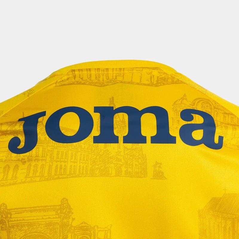 Tricou oficial încălzire FRF România, galben, 2XL