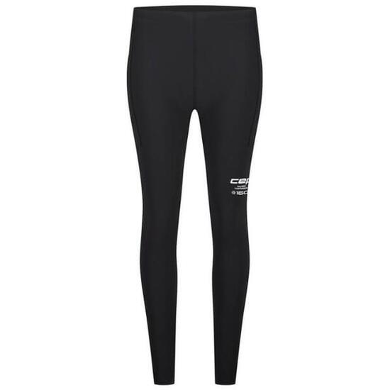 Damskie spodnie kompresyjne do biegania Core Run CEP czarne