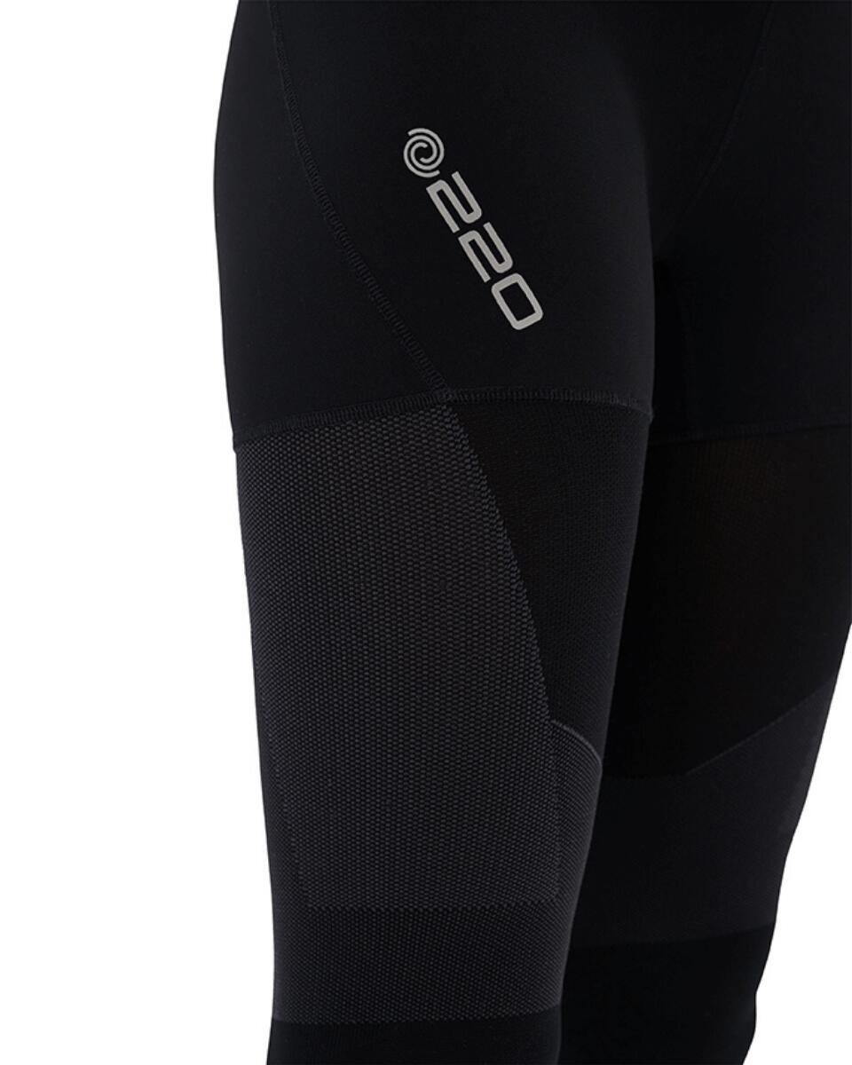 Damskie legginsy do biegania sportowe kompresyjne 3D PRO Run CEP czarne 2/7