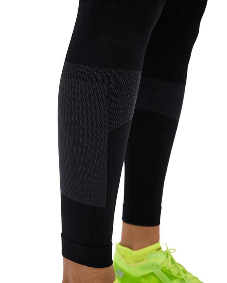 Damskie legginsy do biegania sportowe kompresyjne 3D PRO Run CEP czarne 5/7