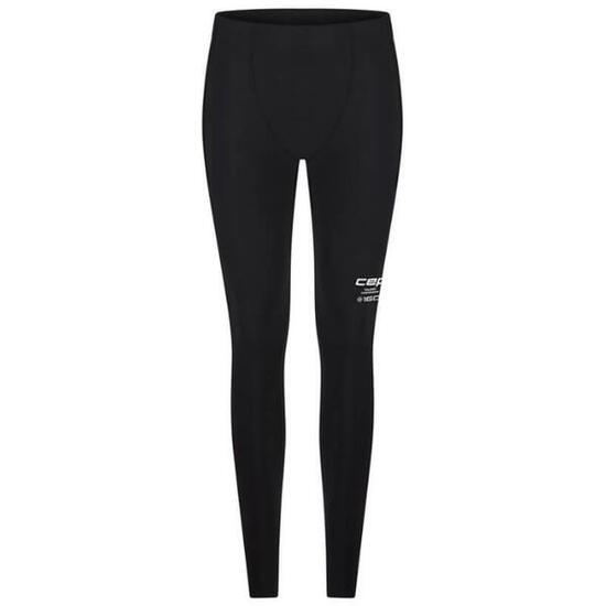 Męskie spodnie kompresyjne do biegania Core Run CEP czarne