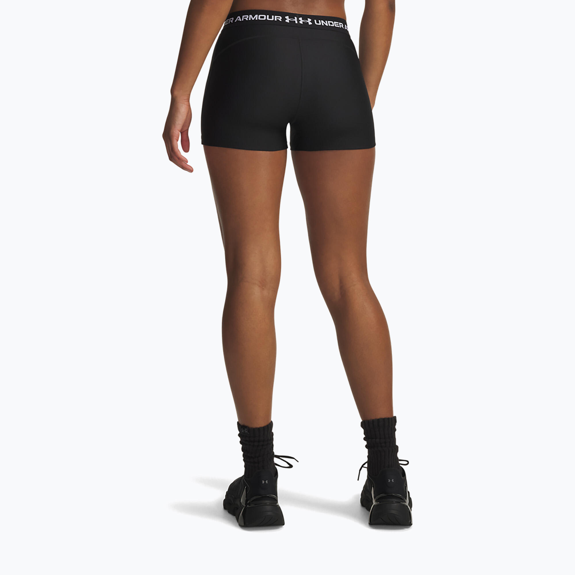 Spodenki treningowe damskie Under Armour HeatGear Mesh Shorty 3/4