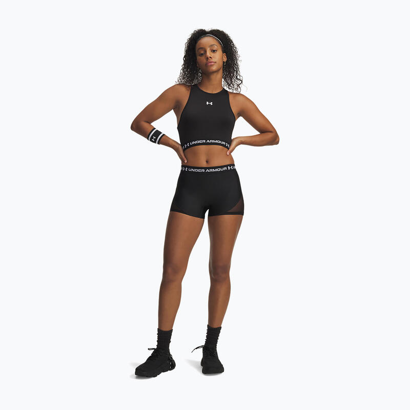 Pantaloni scurți de antrenament pentru femei Under Armour HeatGear Mesh Shorty