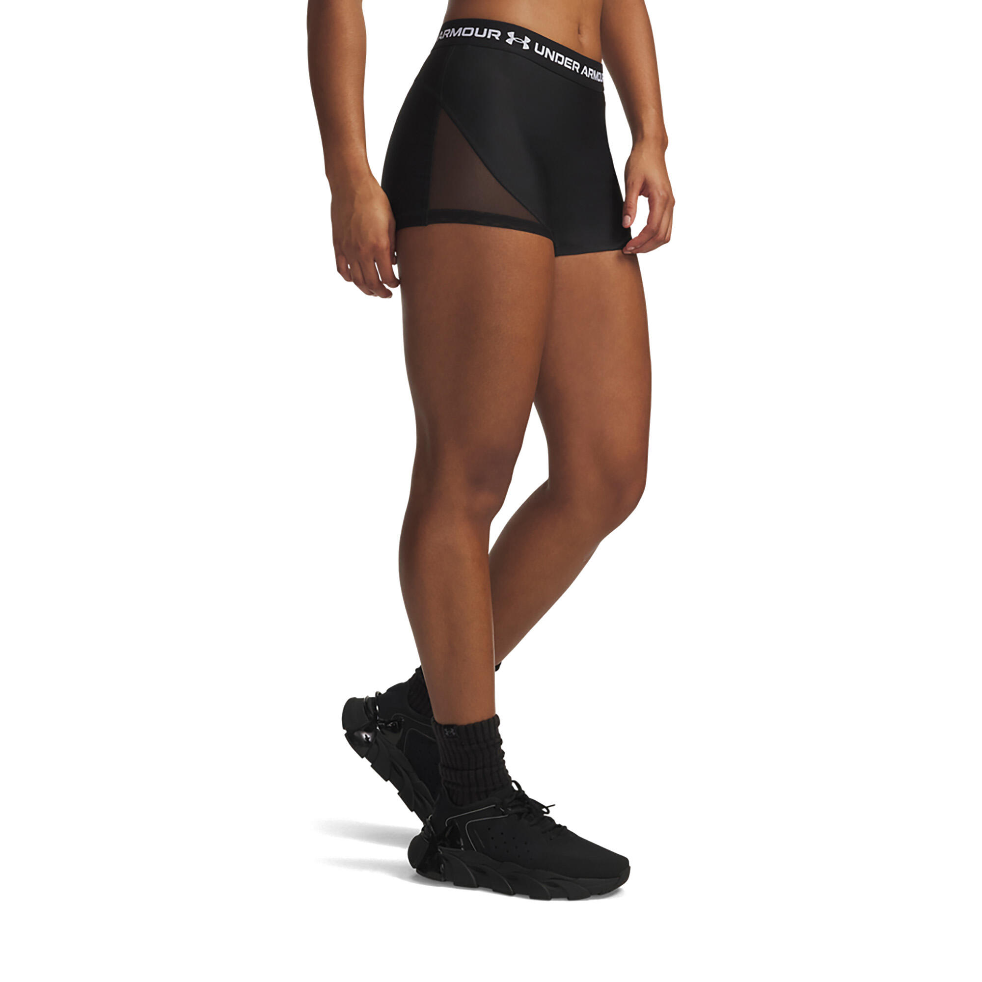 Spodenki treningowe damskie Under Armour HeatGear Mesh Shorty 4/4