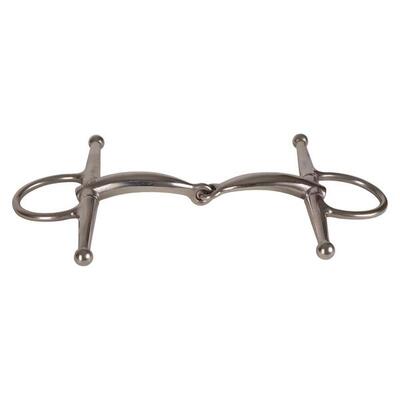 Enkel gebroken sporenbit van roestvrij staal voor paarden velari full cheek bit
