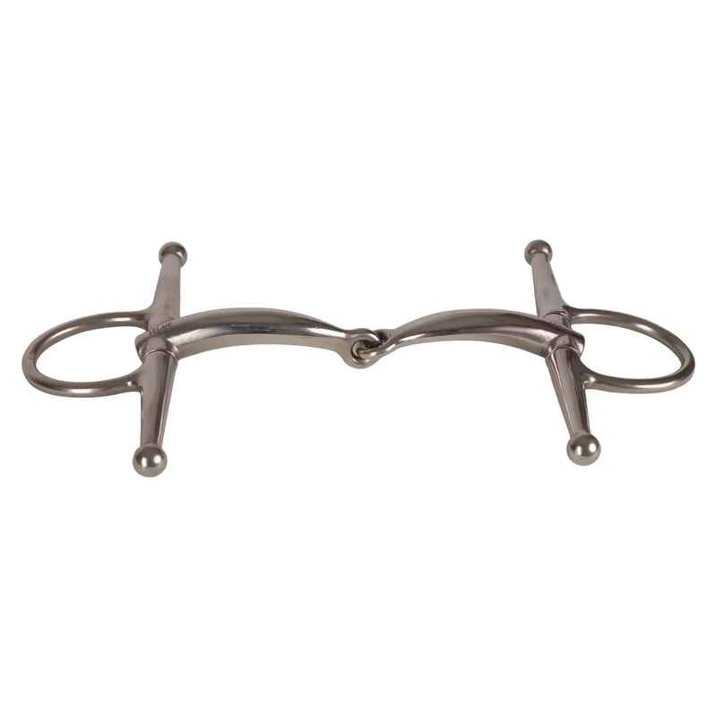 Single jointed break bit for horse made of stainless steel Velari Full ...