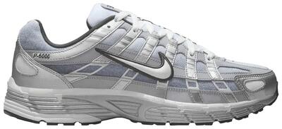 Nike P-6000 Metallic Silver Summit White Wolf Grey
