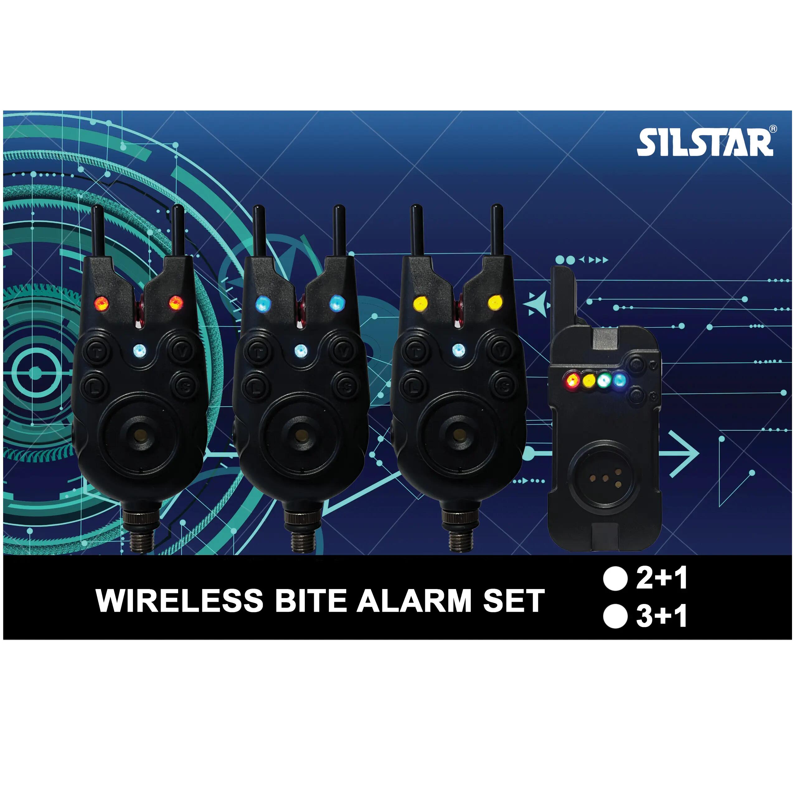 SILSTAR ELEKTROMOS KAPÁSJELZŐ WIRELESS 2+1 6/6