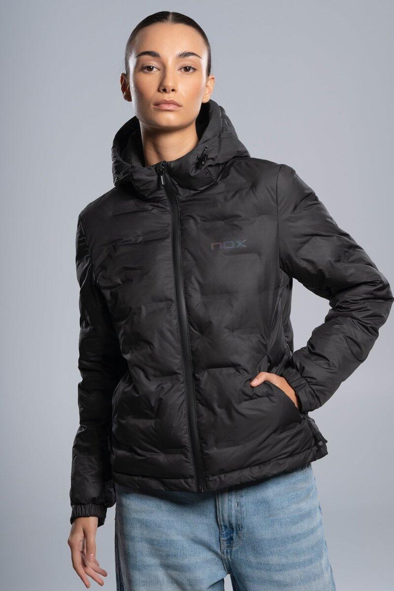 TEAM giacca trapuntata donna nero 3/5