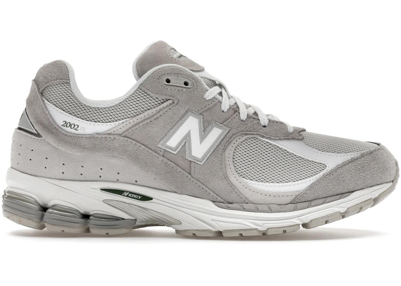 New Balance 2002R Rain Cloud Grey Matter White Green 2/2