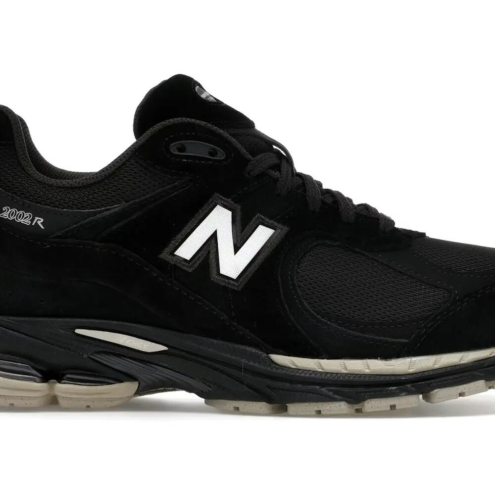 New Balance 2002R Black Timber Wolf White