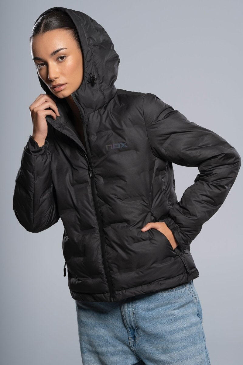 TEAM giacca trapuntata donna nero 4/5