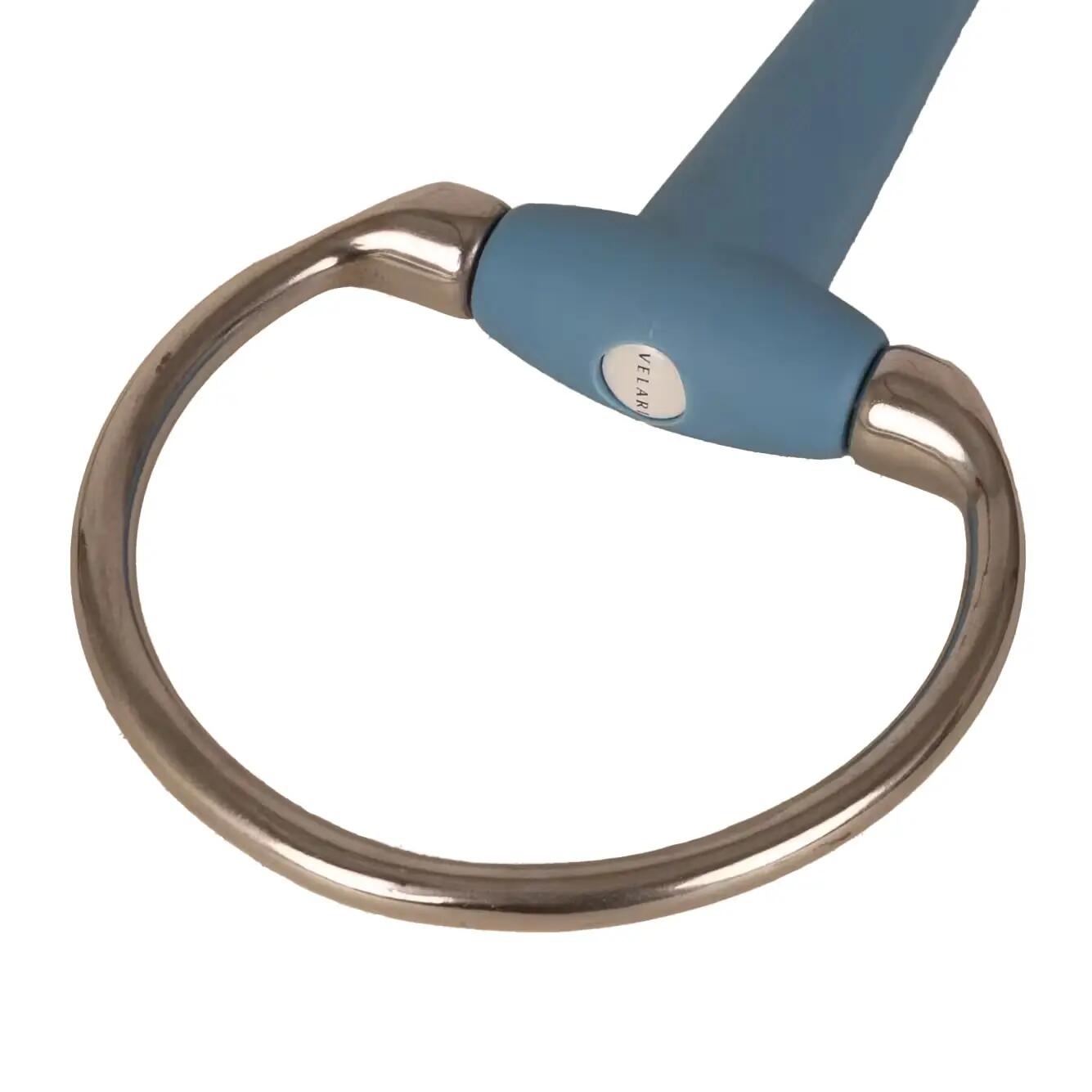 Bocado de oliva recto para caballos Velari Flex Medium 3/4