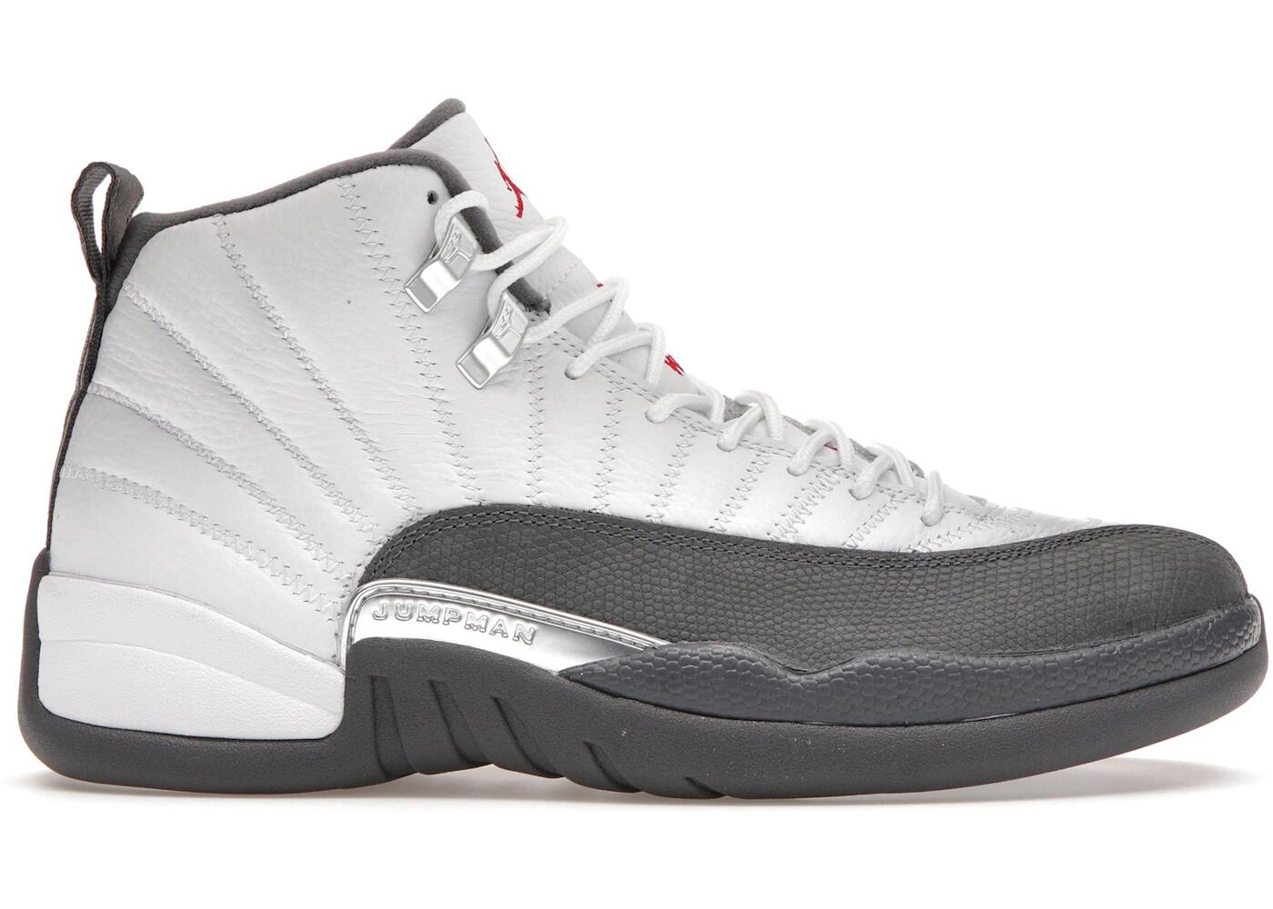 Jordan 12 Retro White Dark Grey 2/2