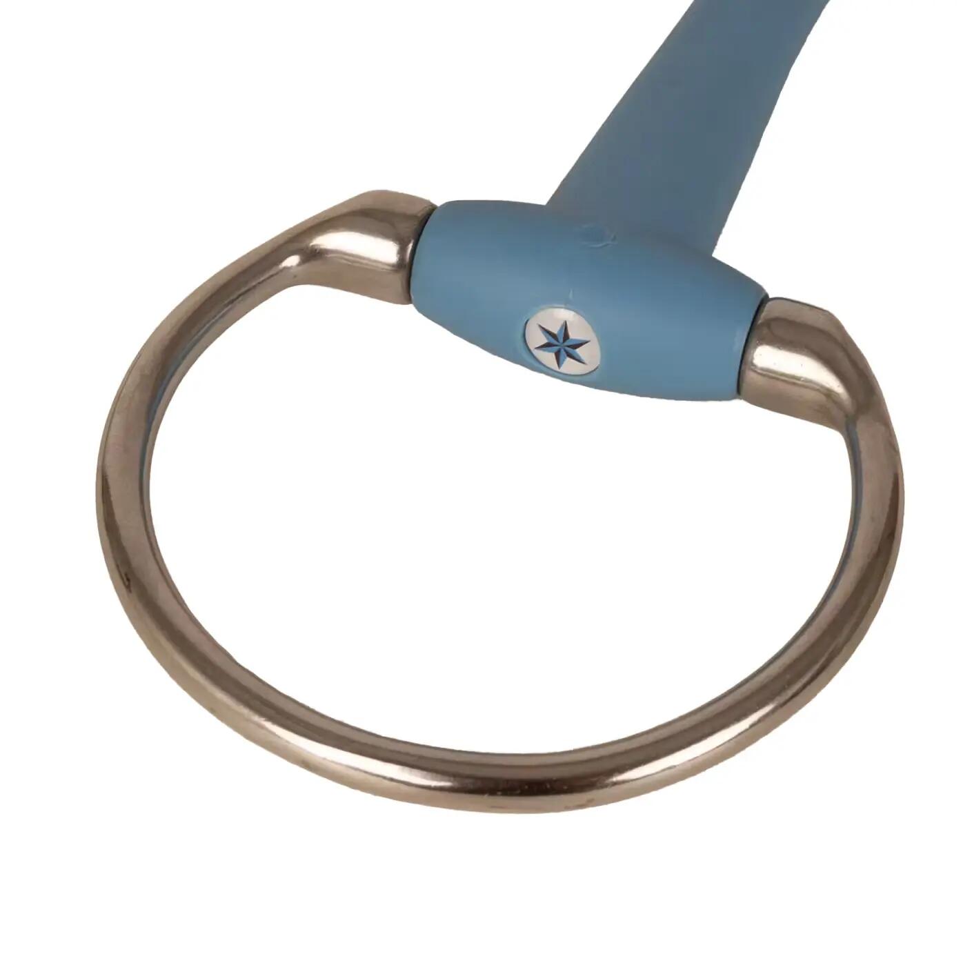 Bocado de oliva recto para caballos Velari Flex Medium 4/4