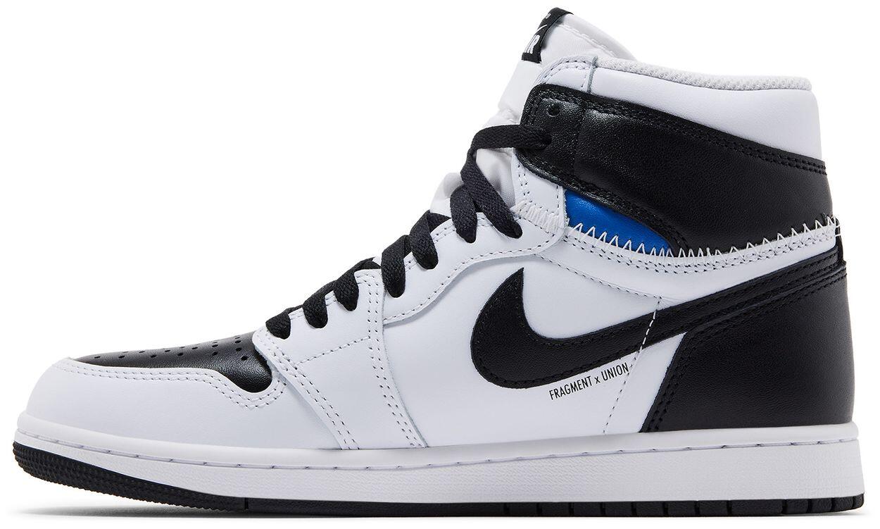 Air Jordan 1 Retro High OG SP Fragment x Union LA White Black 2/5