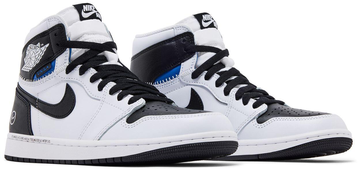 Air Jordan 1 Retro High OG SP Fragment x Union LA White Black 5/5