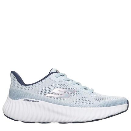 Zapatilla Mujer Skechers Slip-ins Go Run Now Suave Tejido Azul