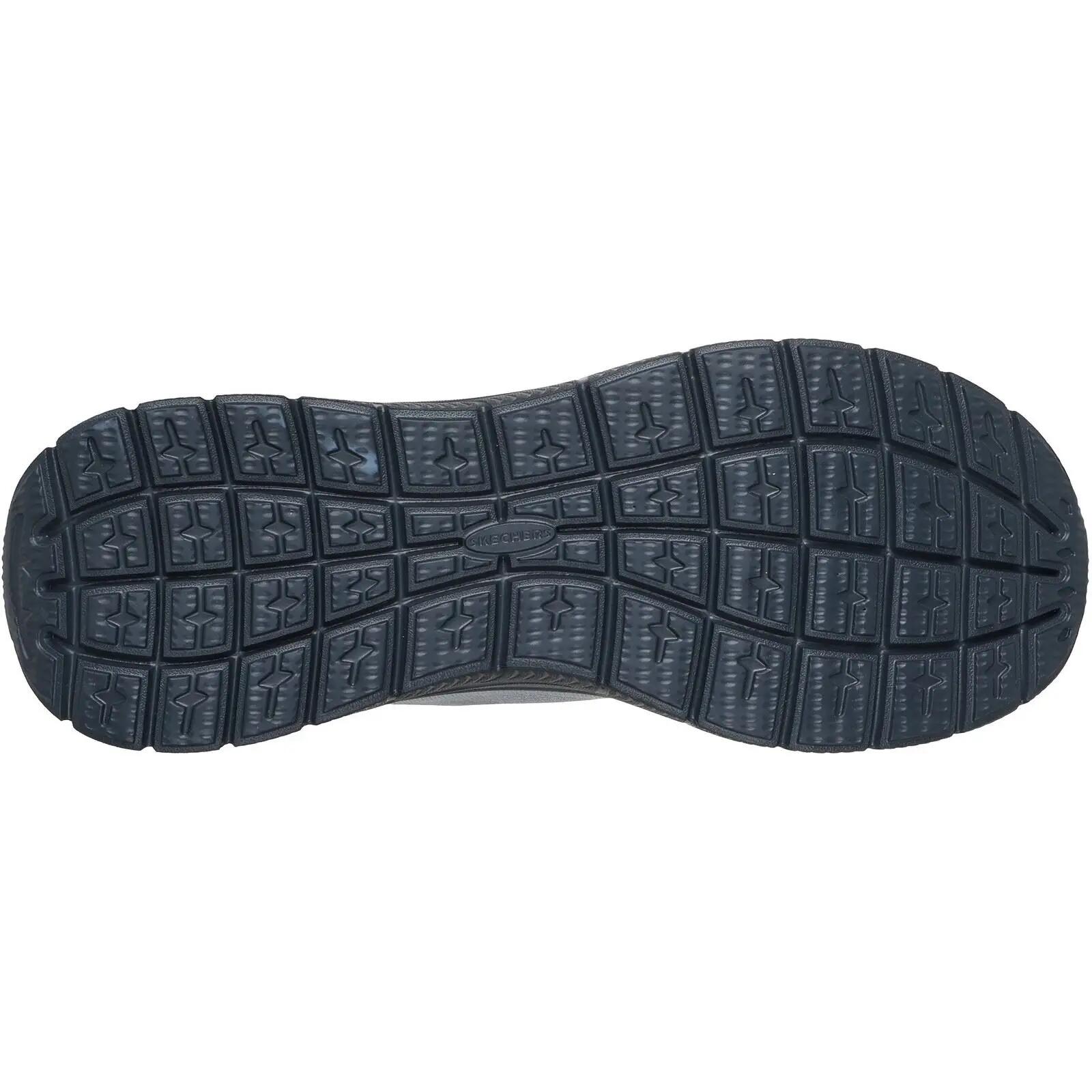 Skechers Skech-Air Summits Textile Men's Charcoal/Lime Trainers 2/6