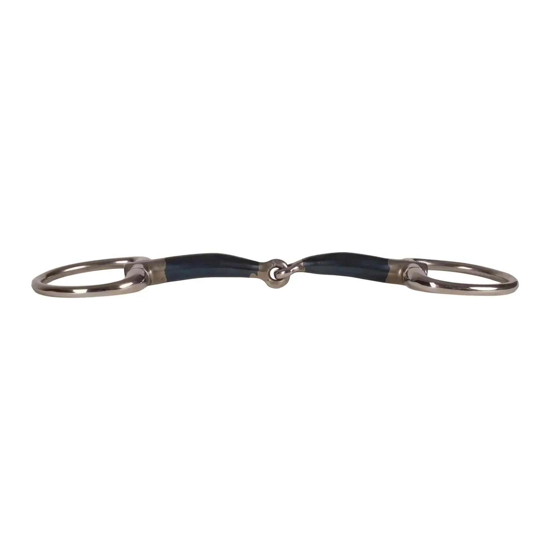 Mors olive simple brisure pour cheval Velari Sweet Iron 16mm 12,5cm 2/5