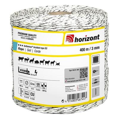 Filo intrecciato Horizont Turbomax D3 400 m
