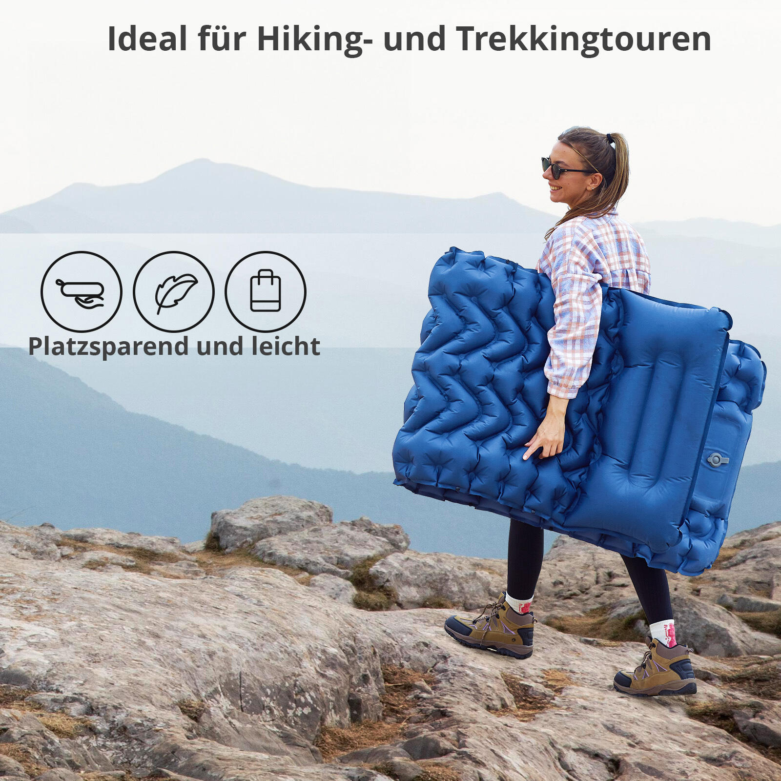 Matelas de trekking Wildwood Matelas thermique de camping Léger 0,9 kg 7/7