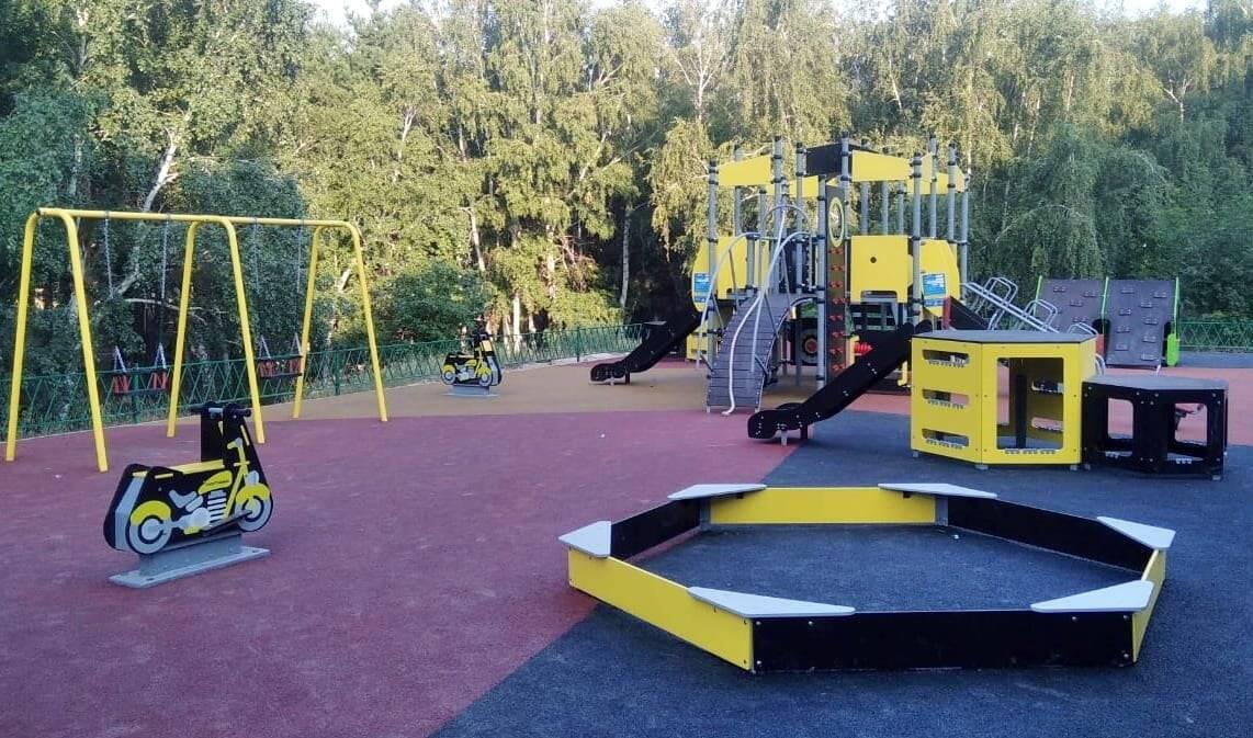 Piaskownica Z Atestem Sześciokątna - Niebiesko-Zielony 7/7