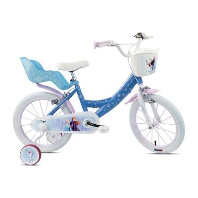 Kinderfiets 16 inch 5-7 jaar disney frozen