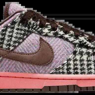 Nike Dunk Low Harris Tweed Purple Pink - Women's