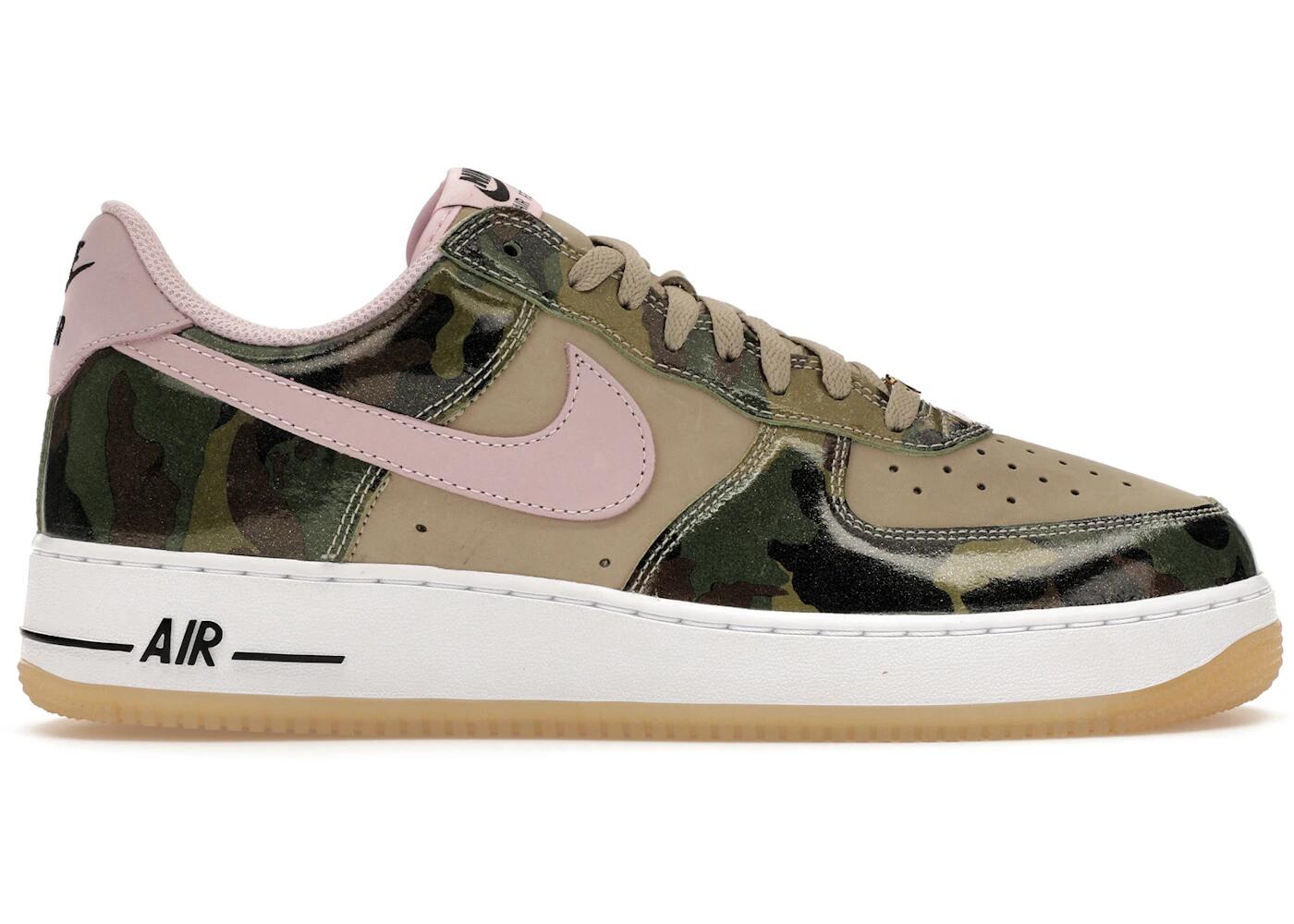 Nike Air Force 1 Low 07 LV8 Patent Camo Pink 2/2