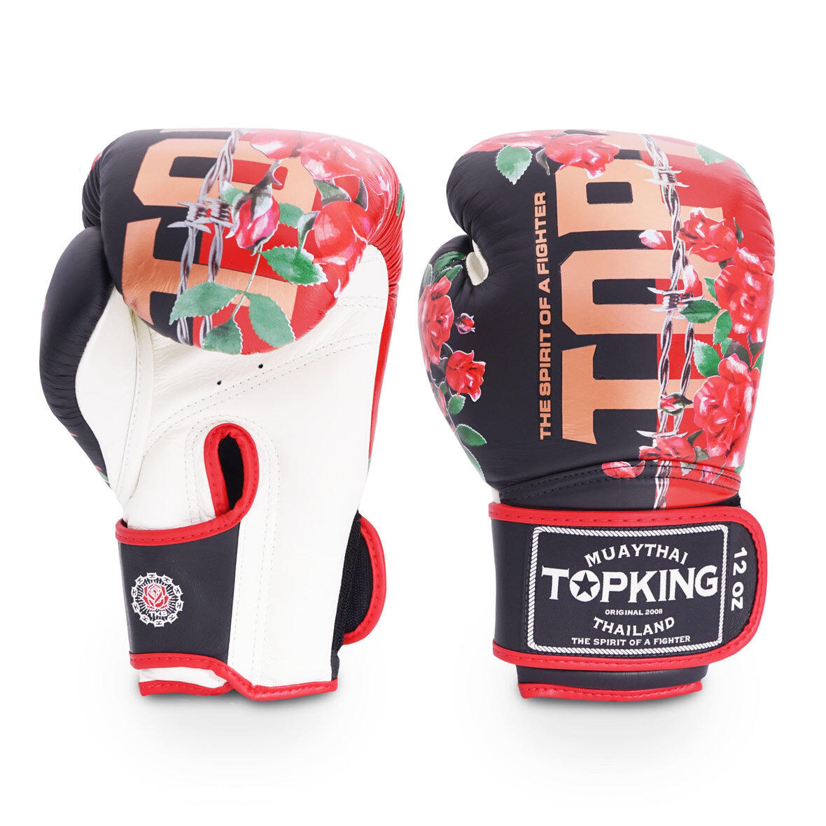 Gants de Boxe Topking Rose Black 1/4