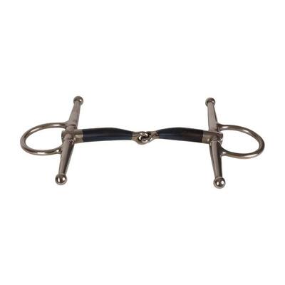 Enkel gebroken sporenbit van roestvrij staal voor paarden velari full cheek bit