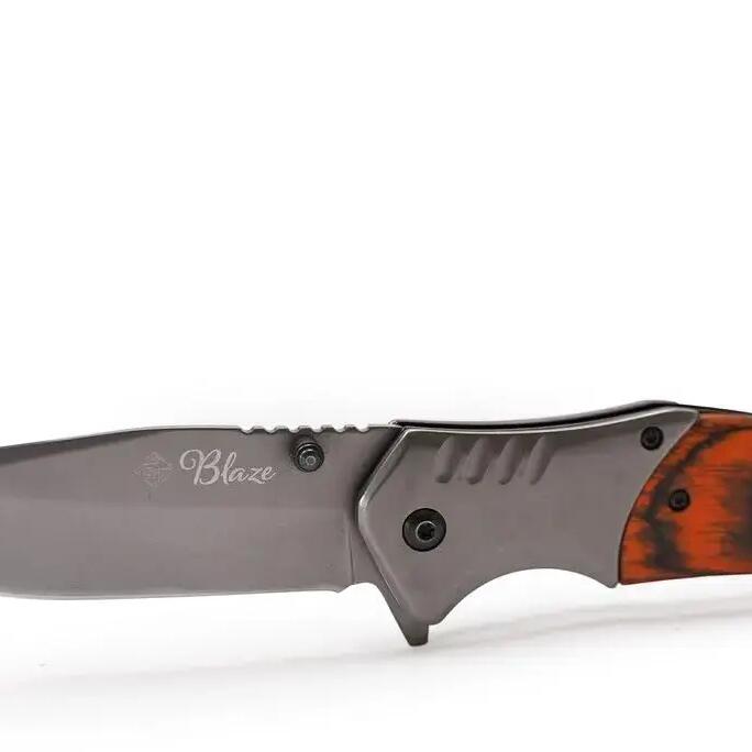 Blaze Folding Tool - Stainless Steel Blade - Outdoor and Camping